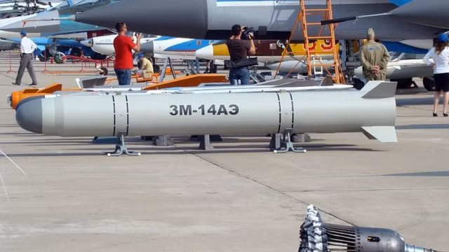 Một phiên bản tên lửa Kalibr của Nga. Ảnh: ITN