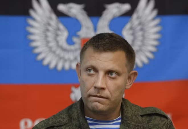 Alexander Zakharchenko, người đứng đầu Cộng hòa Nhân dân Donetsk tự xưng (DPR). Ảnh: AP Alexander Zakharchenko, người đứng đầu Cộng hòa Nhân dân Donetsk tự xưng (DPR). Ảnh: AP