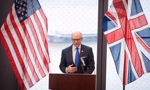 Đại sứ Mỹ tại Anh Woody Johnson. Ảnh: Reuters