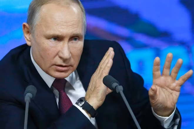 Tổng thống Nga Vladimir Putin. Ảnh: ITN