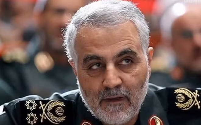 Tư lệnh đặc nhiệm Quds thuộc Vệ binh Cách mạng Hồi giáo Iran (IRGC) Qassem Soleimani. Ảnh: ITN