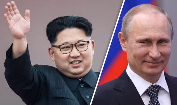Nhà lãnh đạo Kim Jong-un và Tổng thống Vladimir Putin. Ảnh: INT Nhà lãnh đạo Kim Jong-un và Tổng thống Vladimir Putin. Ảnh: INT