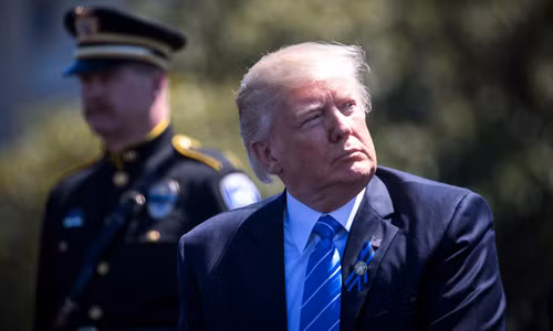 Tổng thống Mỹ Donald Trump. Ảnh: NYT