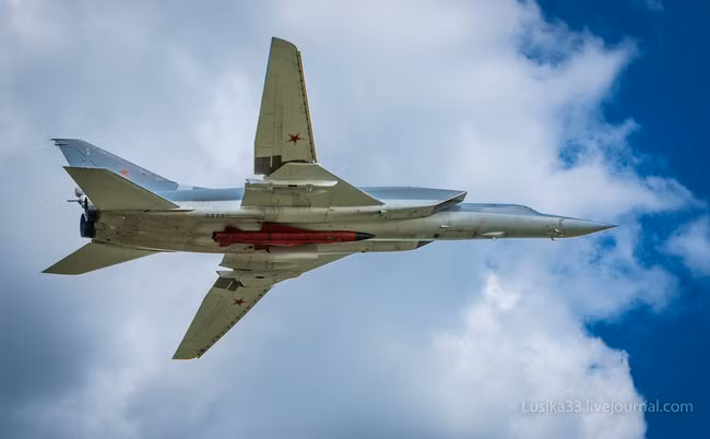 Oanh tạc cơ Tu-22M3 của Nga. Ảnh: Lusika