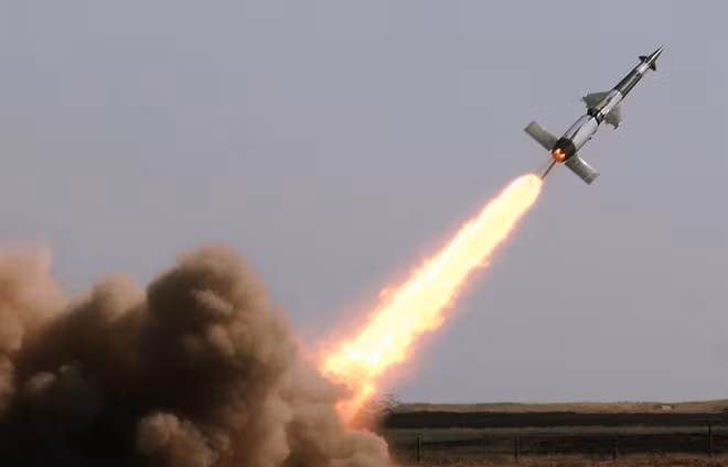 Tên lửa phòng không của Syria. Ảnh: ITN