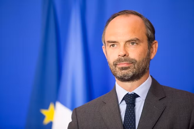 Thủ tướng Pháp Édouard Philippe. Ảnh:EPA