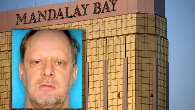 Stephen Paddock đã nã đạn từ tầng 32 của toà nhà Sòng bạc và Khách sạn Mandalay Bay. Ảnh: ABCNews Stephen Paddock đã nã đạn từ tầng 32 của toà nhà Sòng bạc và Khách sạn Mandalay Bay. Ảnh: ABCNews