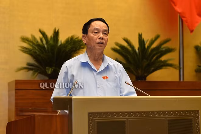 Chủ nhiệm Ủy ban Quốc phòng và An ninh của Quốc hội Võ Trọng Việt. Ảnh: quochoi.vn