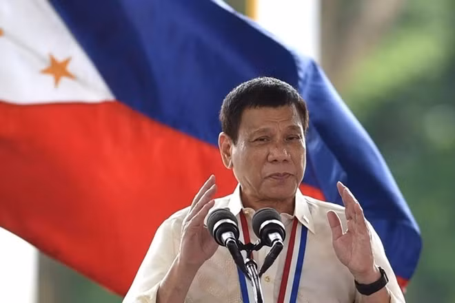 Tổng thống Philippines Rodrigo Duterte luôn là tâm điểm của những phát ngôn gây sốc. (Ảnh: Getty)