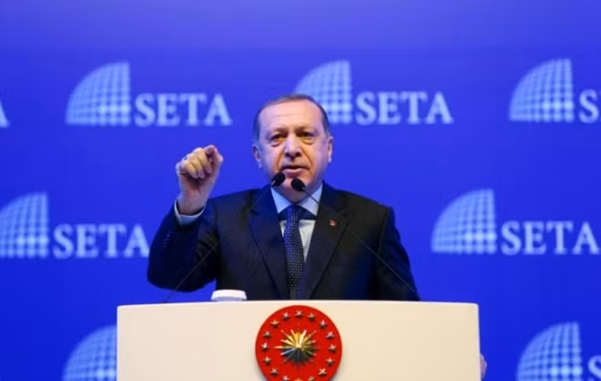 Tổng thống Thổ Nhĩ Kỳ Tayyip Erdogan. Ảnh: Reuters