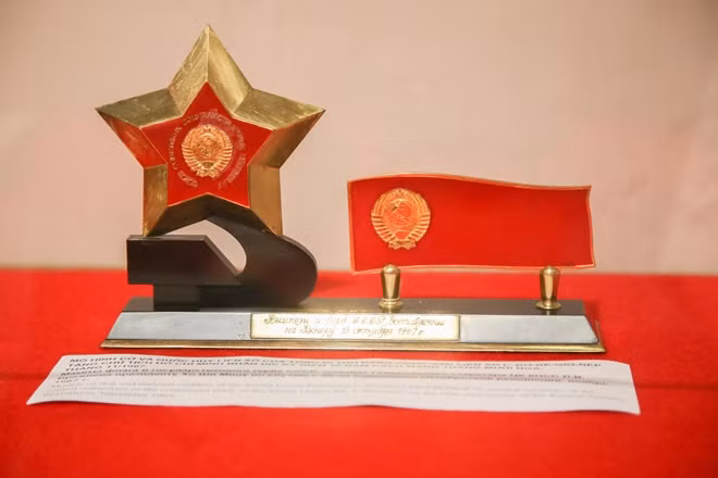 Những tài liệu, hiện vật lần đầu được công bố về mối liên hệ chặt chẽ giữa Cách mạng Tháng Mười Nga và Cách mạng Việt Nam.