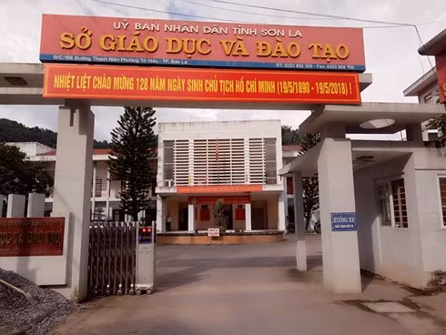 Trụ sở Sở GD-ĐT tỉnh Sơn La. Trụ sở Sở GD-ĐT tỉnh Sơn La.