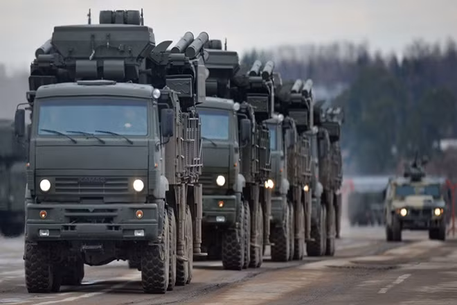 Các hệ thống Pantsir-S1 của Nga. Ảnh: Vitaly Kuzmin