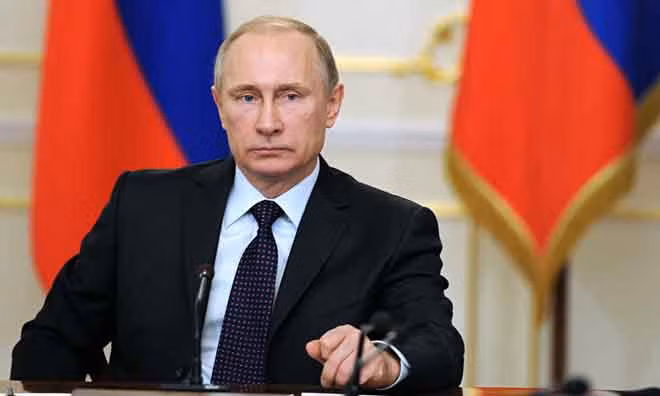 Tổng thống Nga Vladimir Putin. Ảnh: ITN Tổng thống Nga Vladimir Putin. Ảnh: ITN
