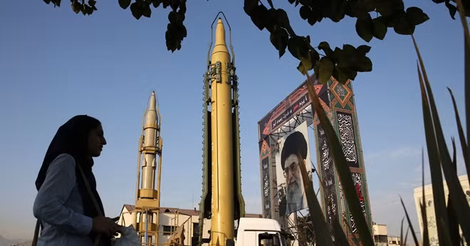 Một hệ thống tên lửa của Iran. Ảnh: ITN