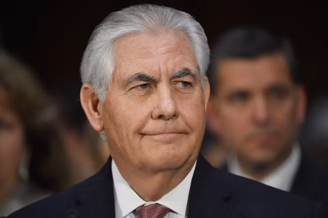 Ngoại trưởng Hoa Kỳ Rex Tillerson. Ảnh: Getty Ngoại trưởng Hoa Kỳ Rex Tillerson. Ảnh: Getty