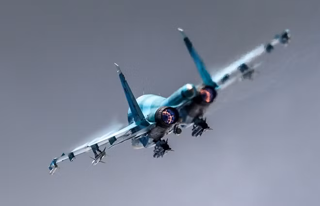 Một chiếc Su-34 của quân đội Nga. Ảnh: TASS