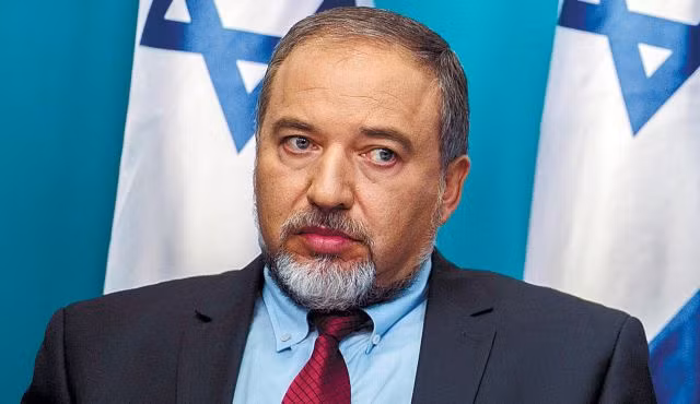 Bộ trưởng Quốc phòng Israel Avigdor Lieberman. Ảnh: TOS