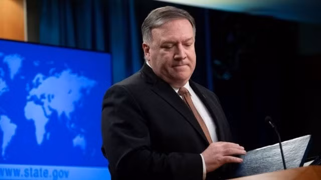 Ngoại trưởng Mỹ Mike Pompeo. Ảnh: Reuters Ngoại trưởng Mỹ Mike Pompeo. Ảnh: Reuters