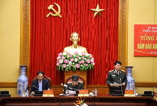 Thứ trưởng Bùi Văn Nam phát biểu tại Lễ tổng kết.