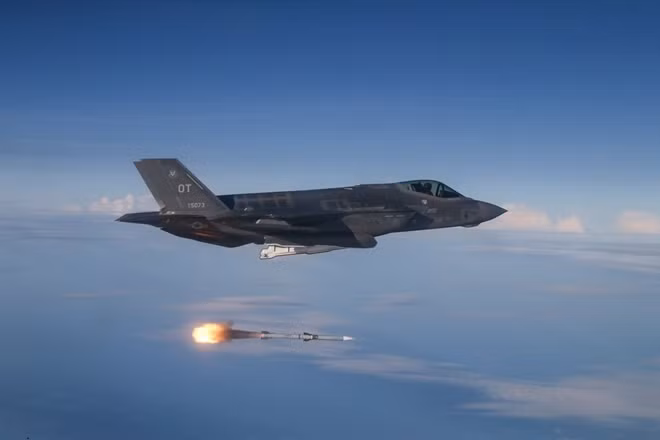 Máy bay chiến đấu F-35. Ảnh: ITN