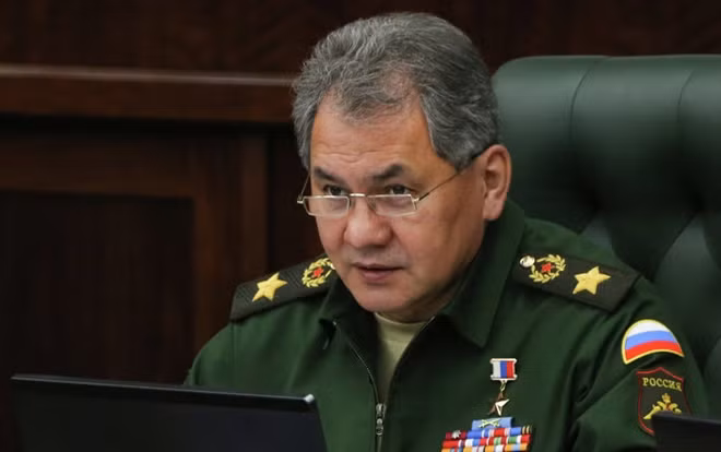 Bộ trưởng Quốc phòng Nga Sergei Shoigu. Ảnh: TASS