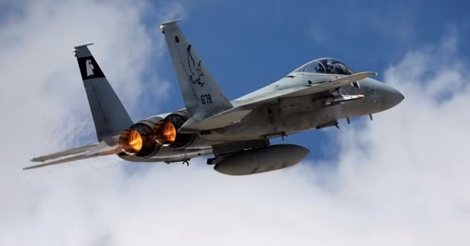Máy bay F-15 của Israel. Ảnh: IDF