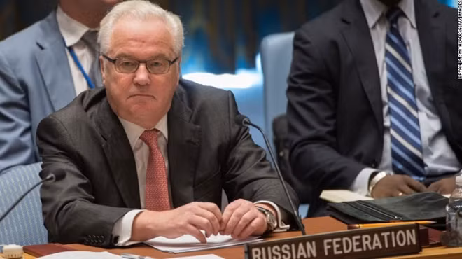 Cố Đại sứ Nga tại Liên Hợp Quốc Vitaly Churkin. Ảnh: RT