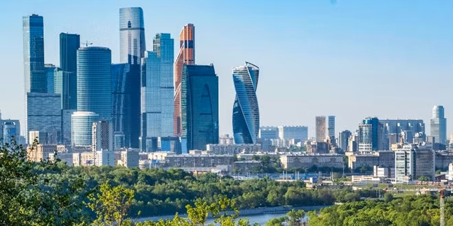 Một góc thủ đô Moscow của Nga. Ảnh: ITN