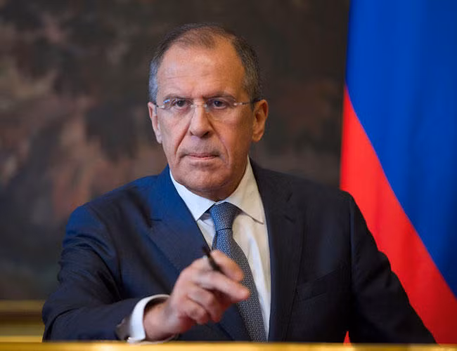 Ngoại trưởng Nga Sergei Lavrov. Ảnh: ITN Ngoại trưởng Nga Sergei Lavrov. Ảnh: ITN