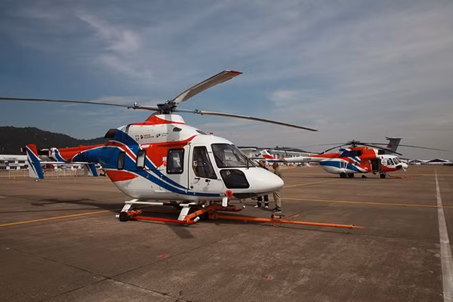 Trực thăng Ansat của Nga.