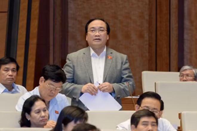 Bí thư Thành uỷ Hà Nội Hoàng Trung Hải.