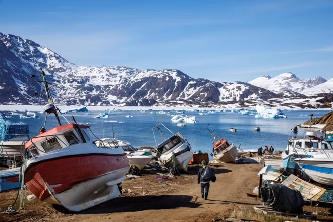 Greenland có nền kinh tế khả nhỏ và phải nhận trợ cấp hàng năm từ chính phủ. Ảnh: ITN