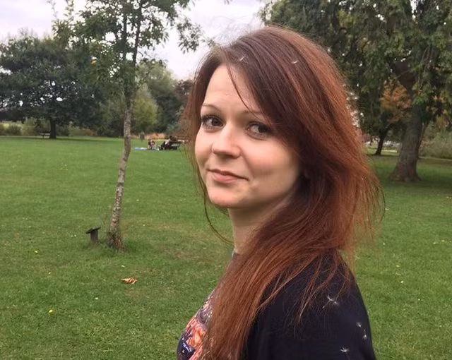 Yulia, con gái cựu điệp viên hai mang gốc Nga Sergei Skripal. Ảnh: ITN
