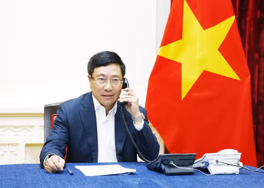 Phó Thủ tướng, Bộ trưởng Ngoại giao Phạm Bình Minh. Phó Thủ tướng, Bộ trưởng Ngoại giao Phạm Bình Minh.