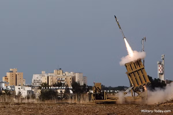Một hệ thống phòng không Iron Dome của Israel. Ảnh: MilitaryToday