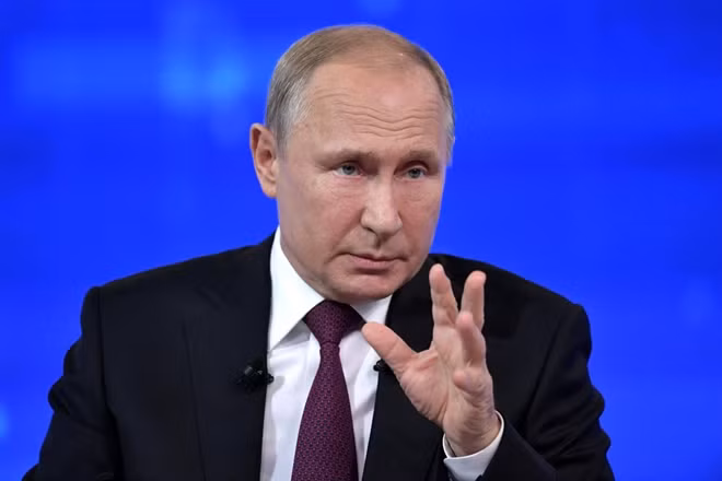 Tổng thống Nga Vladimir Putin. Ảnh: Reuters