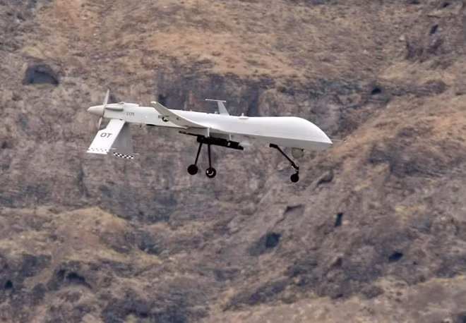 MQ-9 Reaper - tác giả của nhiều cuộc không kích của Quân đội Mỹ. Ảnh: Reuters