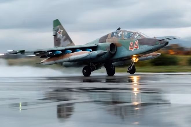 Một chiếc Su-24 của Nga, loại đang được Moscow sử dụng trong các hoạt động tại Syria. Ảnh: Sputnik.