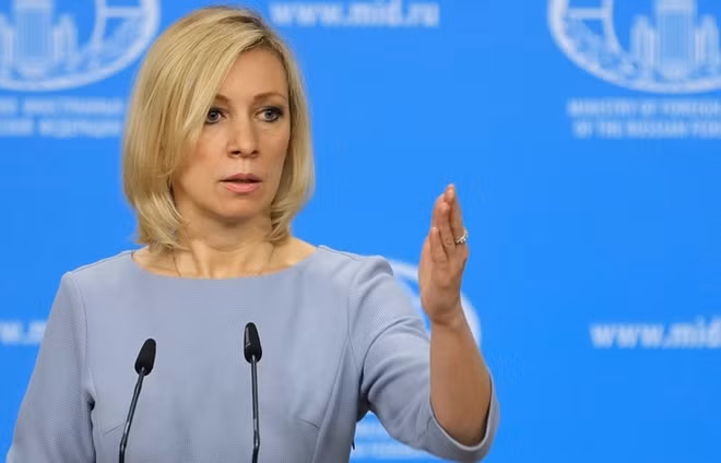 Phát ngôn viên Bộ Ngoại giao Nga Maria Zakharova. Ảnh: TASS