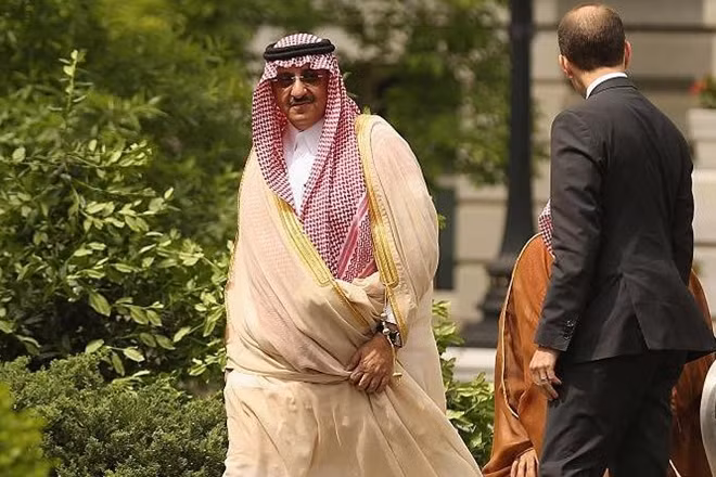 Cựu Thái tử Mohammed bin Nayef. Ảnh: Getty