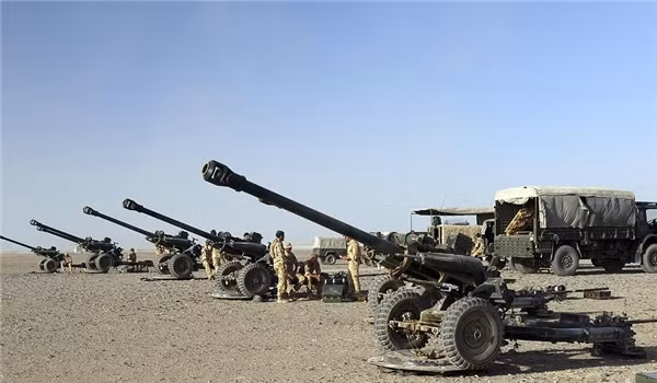 Các hệ thống pháo của Syria. Ảnh: ITN