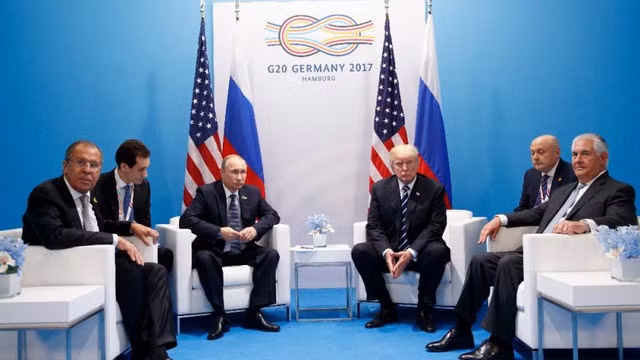 Tổng thống Putin và người đồng cấp Mỹ tại cuộc gặp lịch sử bên lề Hội nghị G20. Ảnh: Foxnews Tổng thống Putin và người đồng cấp Mỹ tại cuộc gặp lịch sử bên lề Hội nghị G20. Ảnh: Foxnews