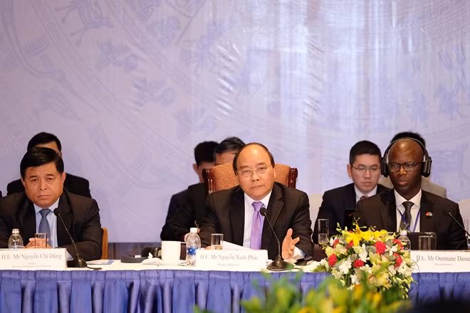Thủ tướng Nguyễn Xuân Phúc phát biểu tại Diễn đàn.