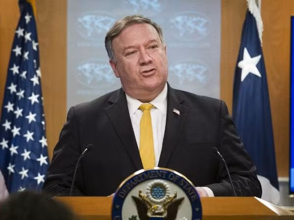 Ngoại trưởng Mỹ Mike Pompeo. Ảnh: AP