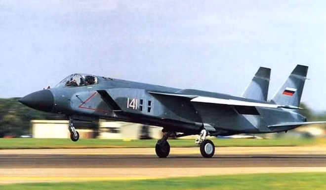 Một chiếc Yak-141 của Không quân Nga. Ảnh: ITN