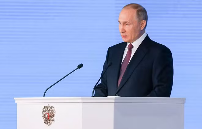 Tổng thống Nga Vladimir Putin. Ảnh: TASS