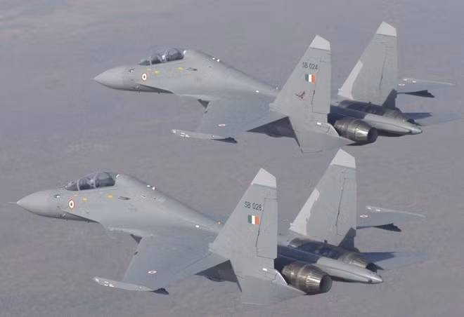 Tiêm kích Su-30MKI của Ấn Độ. Ảnh: ISAF
