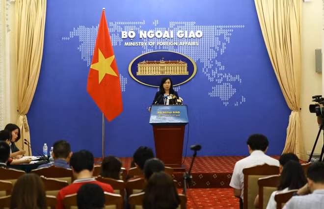 Tại họp báo thường kỳ chiều 23-5.