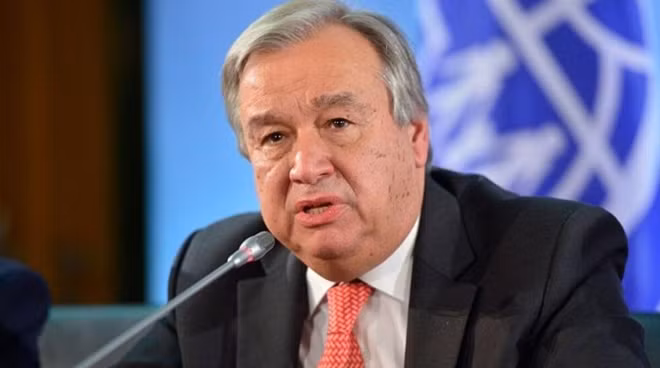 Tổng thư ký LHQ Antonio Guterres. Ảnh: ITN